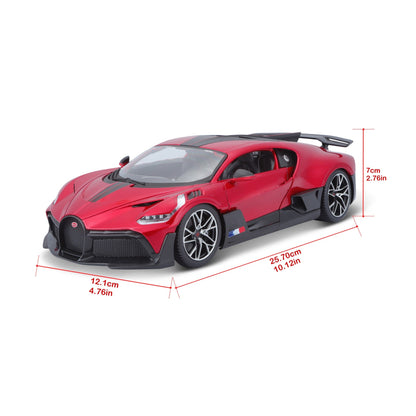 Bburago Bugatti Divo Rot-Schwarz 1:18