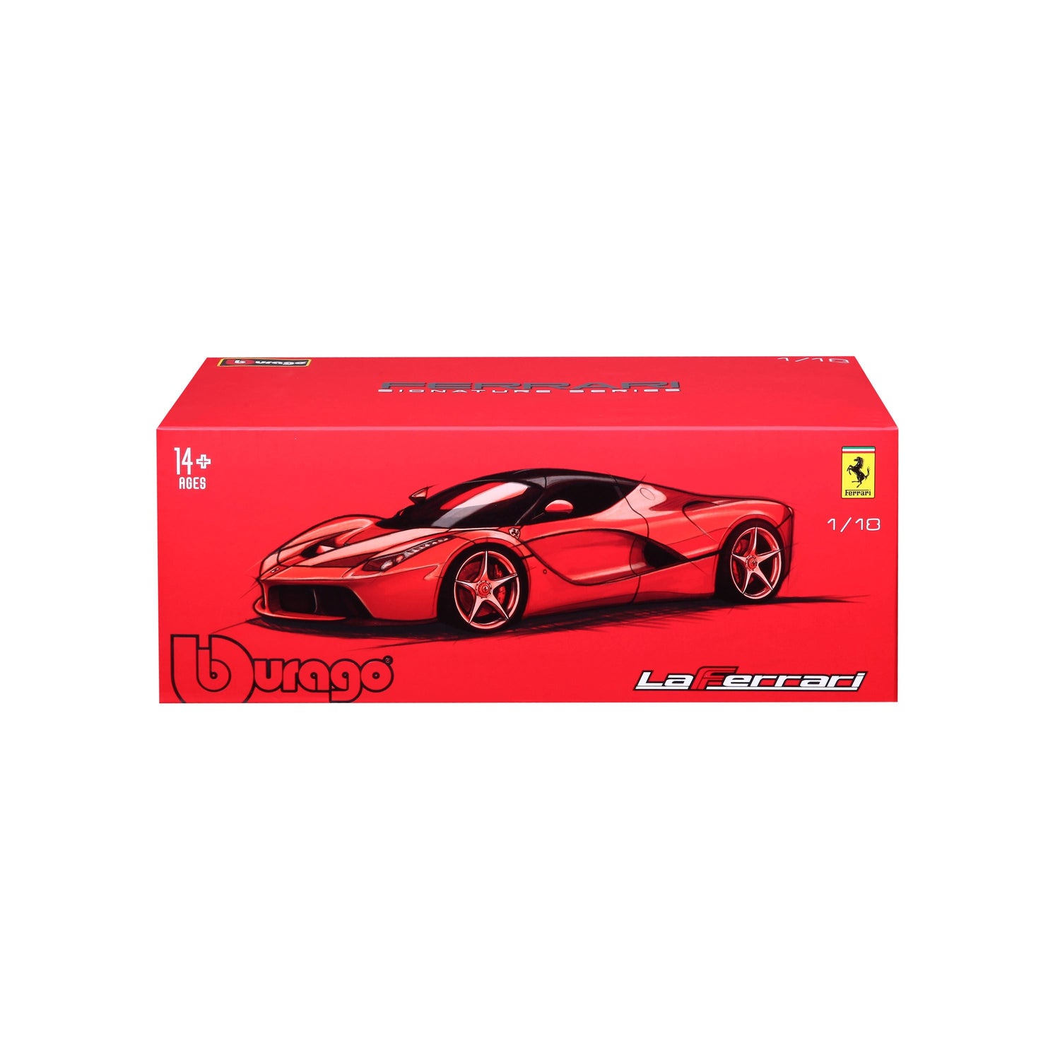 Bburago Ferrari Signature LaFerrari Black 1:18