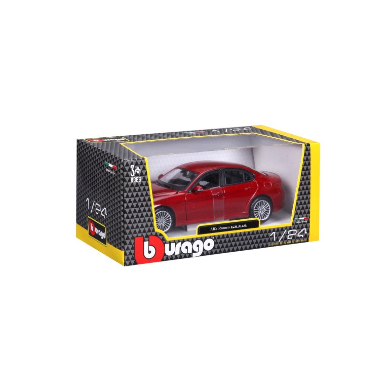 Bburago Alfa Romeo Giulia Red 2016 1:24