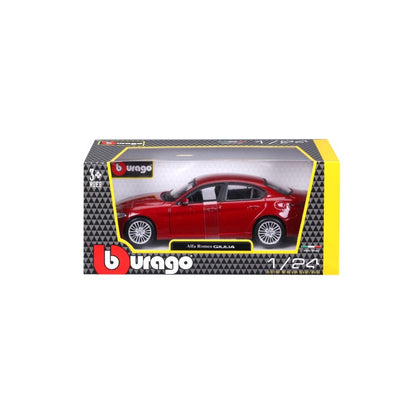 Bburago Alfa Romeo Giulia Red 2016 1:24