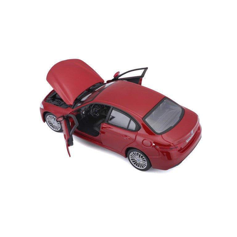 Bburago Alfa Romeo Giulia Red 2016 1:24