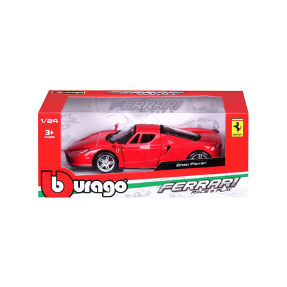 Bburago Ferrari R&amp;P - Enzo Ferrari Red 1:24