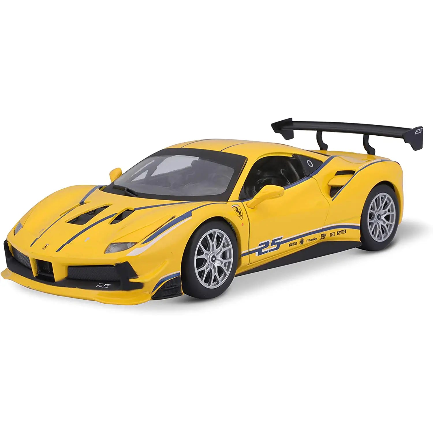 Bburago Ferrari Racing - Ferrari 488 Challenge Yellow 1:24