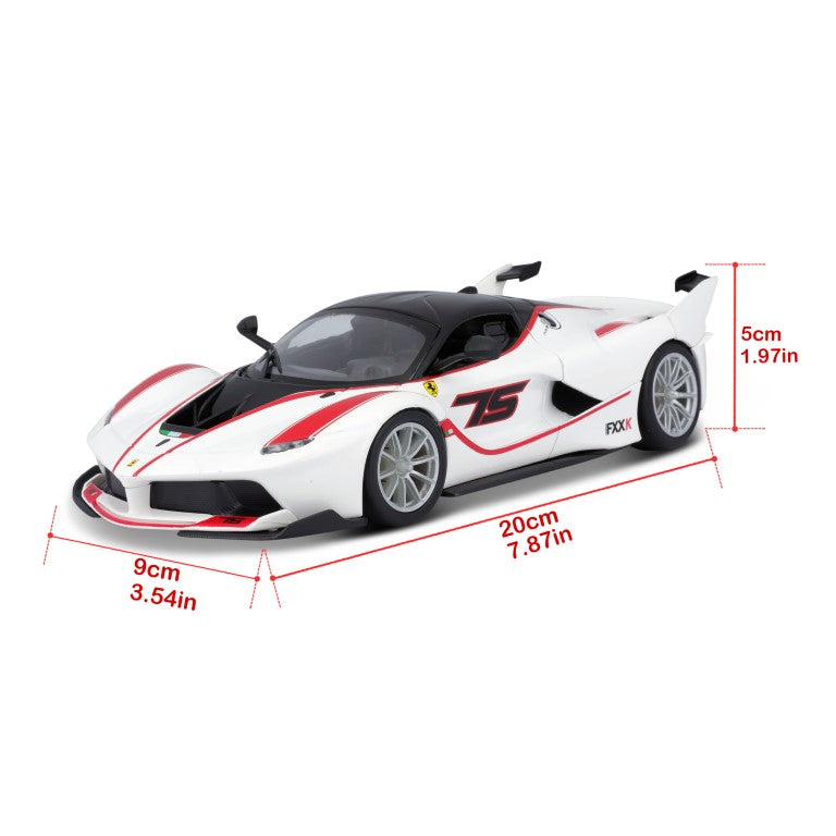 Bburago Ferrari Racing - Ferrari FXX K White 1:24