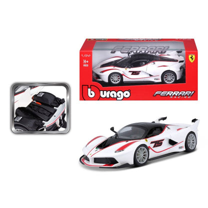 Bburago Ferrari Racing - Ferrari FXX K White 1:24