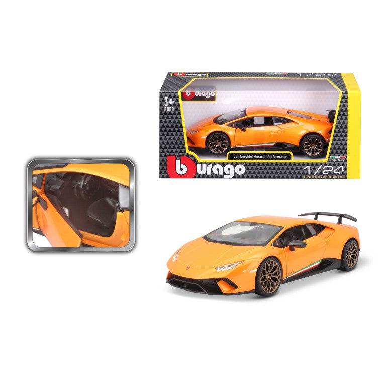 Bburago Lamborghini Huracan Performante Orange 1:24