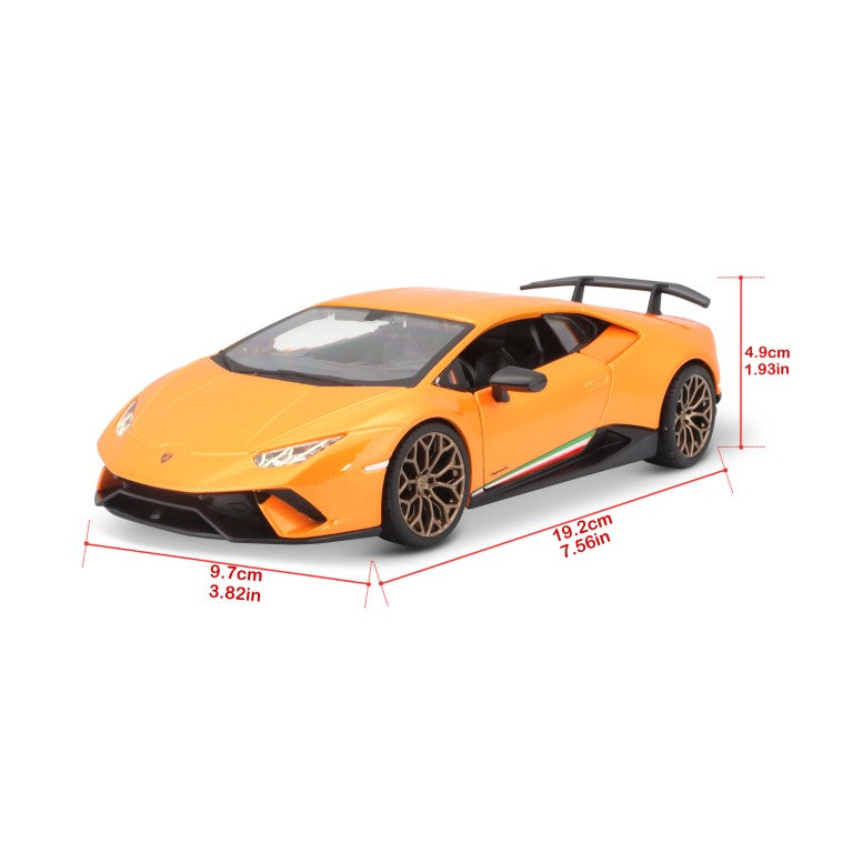 Bburago Lamborghini Huracan Performante Orange 1:24