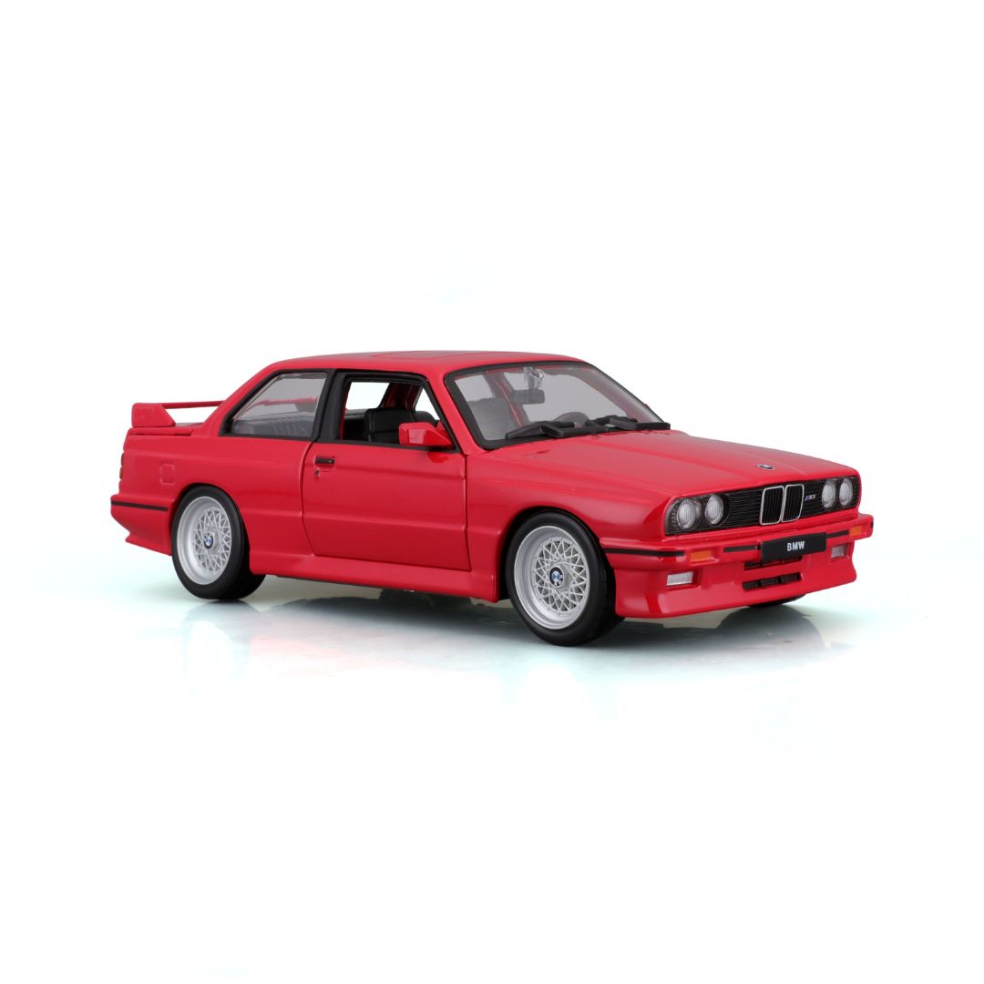 Bburago BMW M3 e30 (1988) Red 1:24