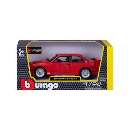 Bburago BMW M3 e30 (1988) Red 1:24