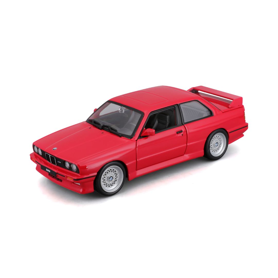 Bburago BMW M3 e30 (1988) Red 1:24