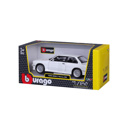 Bburago BMW M3 e30 (1988) White 1:24