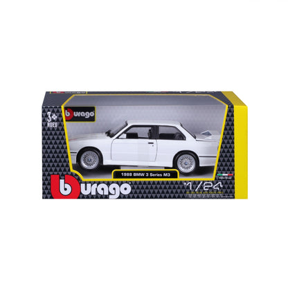 Bburago BMW M3 e30 (1988) White 1:24