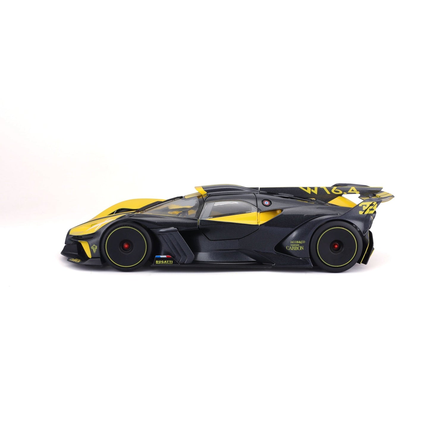 Bburago Bugatti Bolide Black-Yellow 1:18