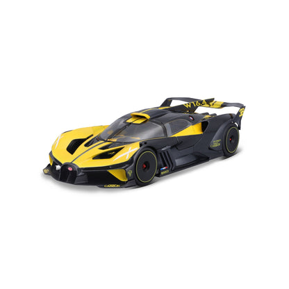 Bburago Bugatti Bolide Black -keltainen 1:18