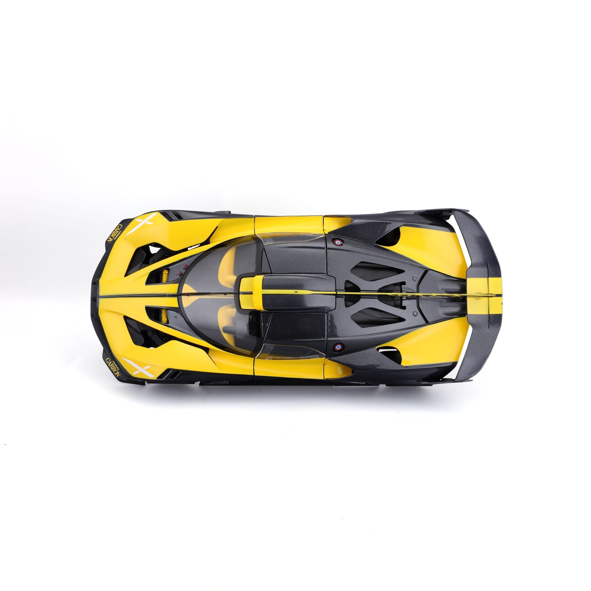 Bburago Bugatti Bolide Black-Yellow 1:18