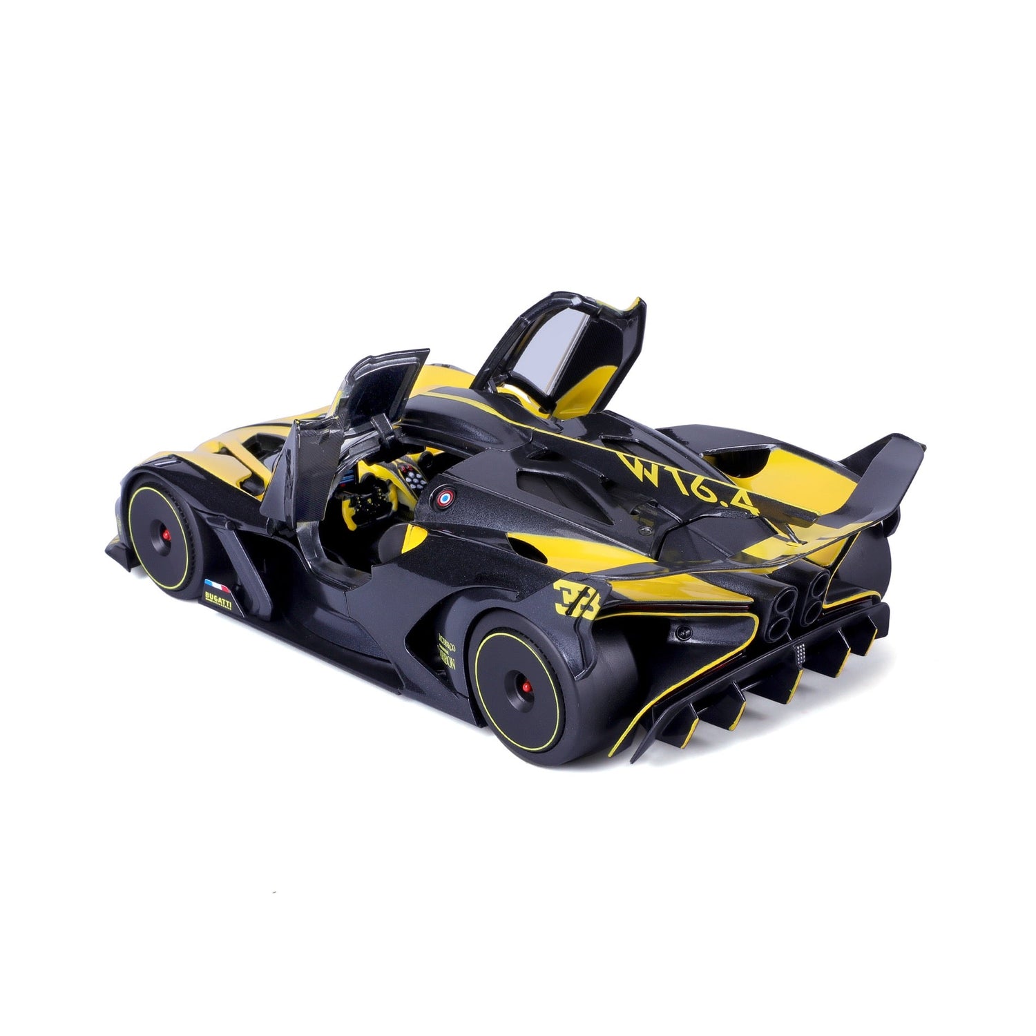 Bburago Bugatti Bolide Black-Yellow 1:18