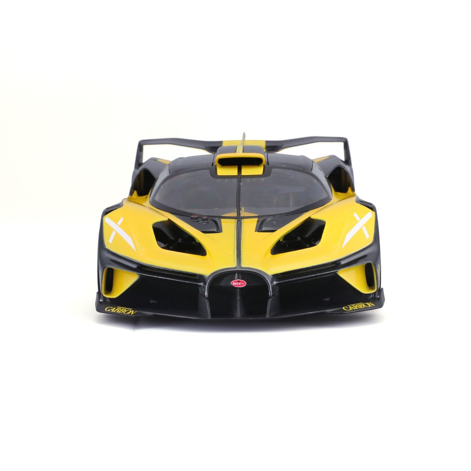 Bburago Bugatti Bolide Black-amarillo 1:18