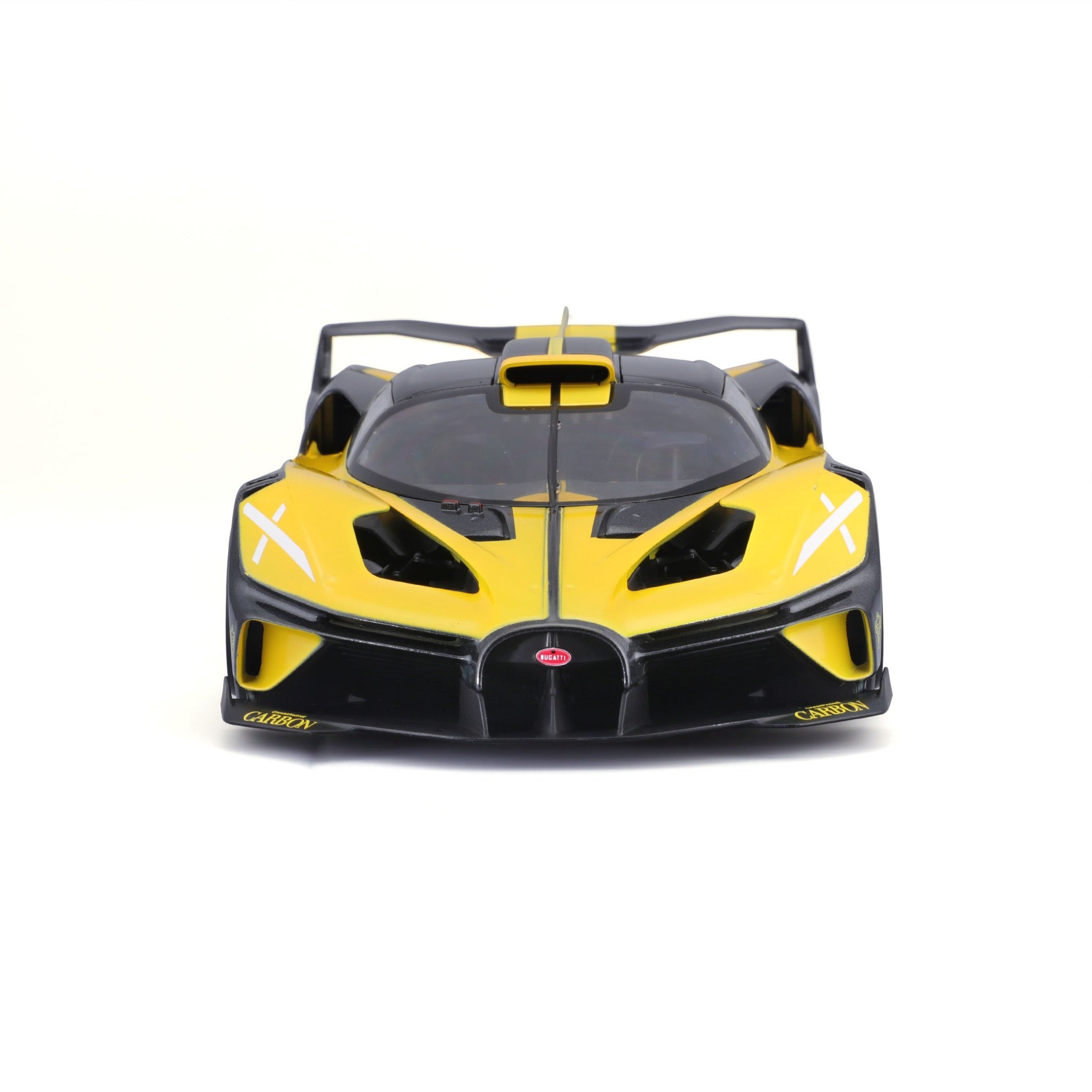 Bburago Bugatti Bolide Black-amarillo 1:18