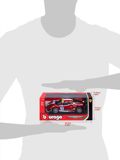 Bburago Ferrari Racing - Ferrari 488 Challenge 1:24