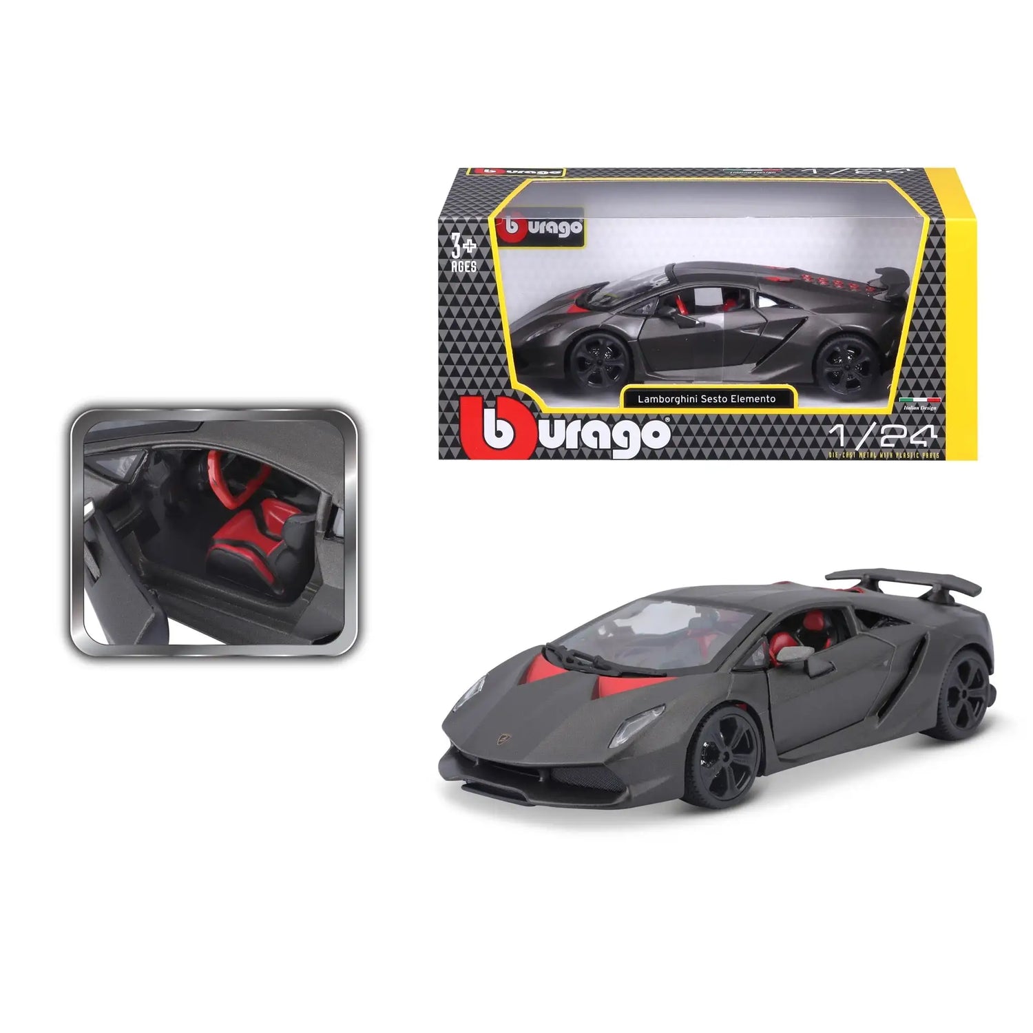 Bburago Lamborghini Sesto Elemento 1:24