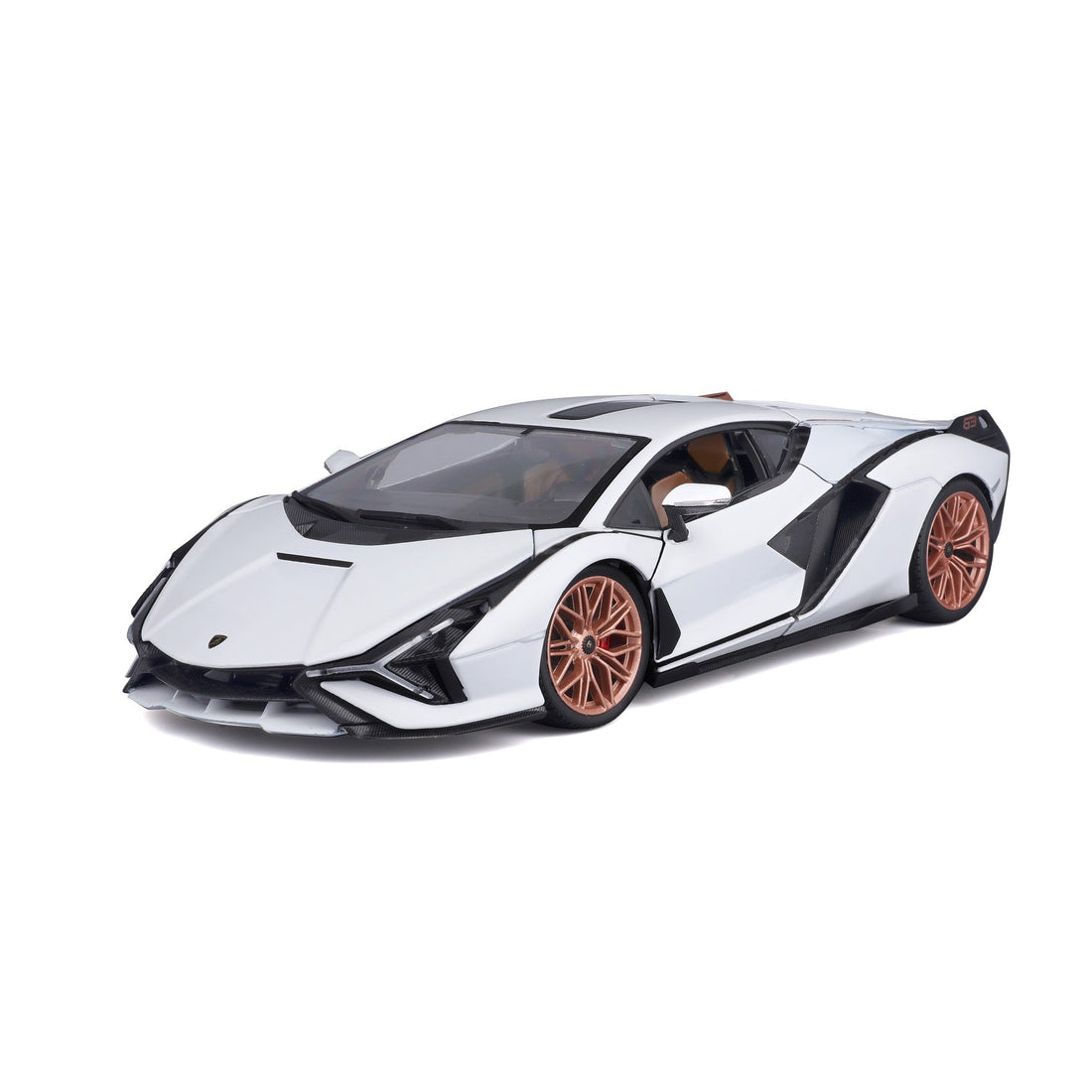 Burago Lamborghini Sian FKP 37 White 1:18