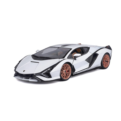 Bburago Lamborghini Sian FKP 37 Blanc 1:18