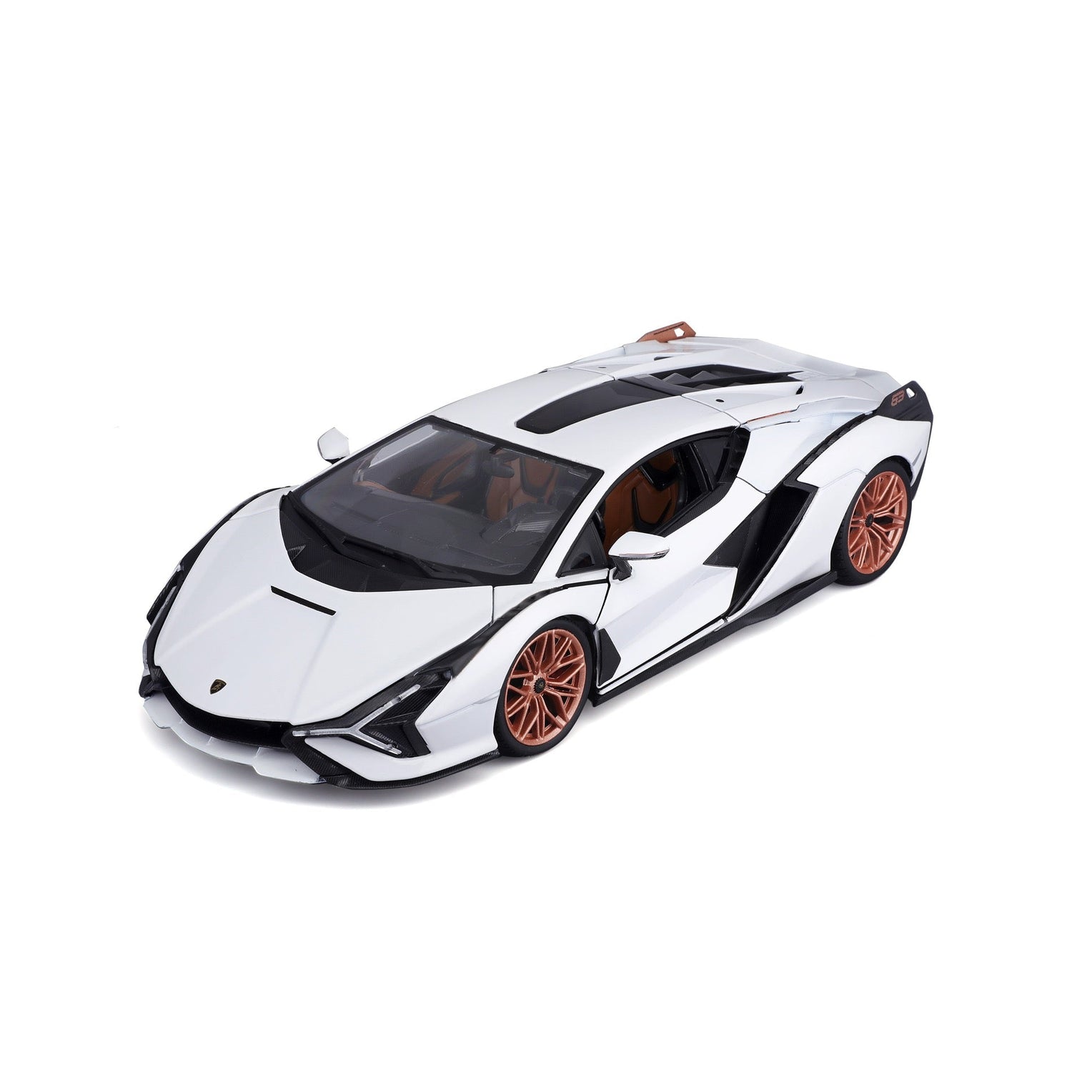 Bburago Lamborghini Sian FKP 37 Bianca 1:18