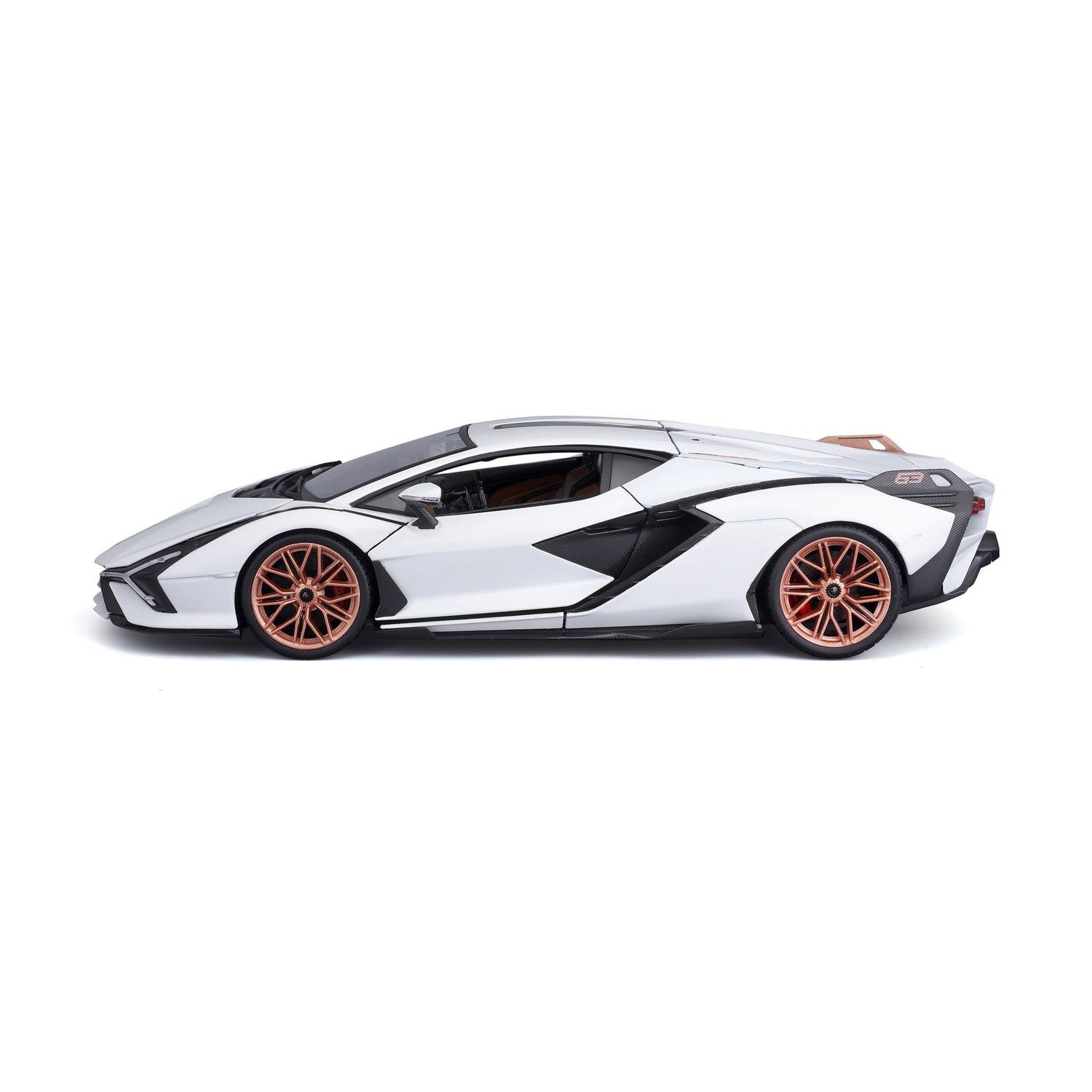 Burago Lamborghini Sian FKP 37 White 1:18