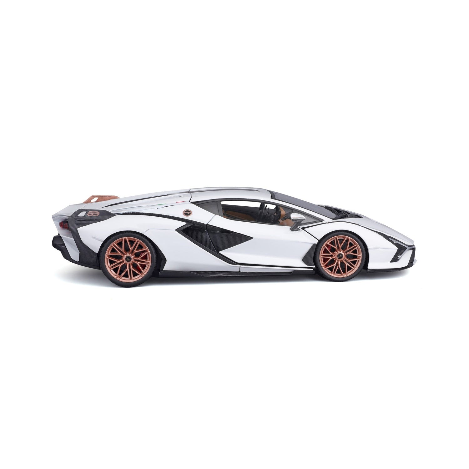 Burago Lamborghini Sian FKP 37 White 1:18