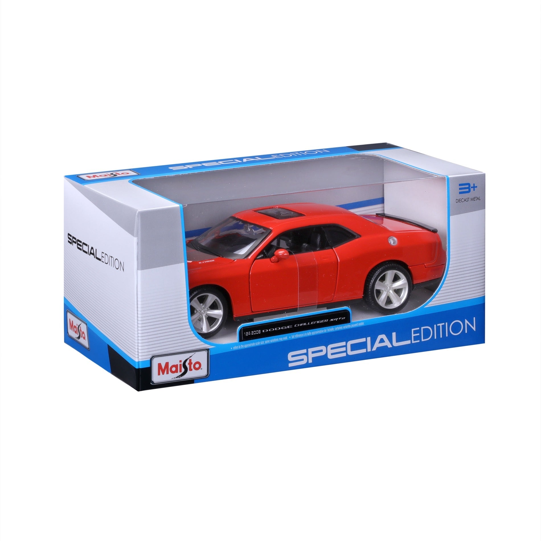 Bburago Maisto 2008 Dodge Challenger SRT8 1:24 Orange