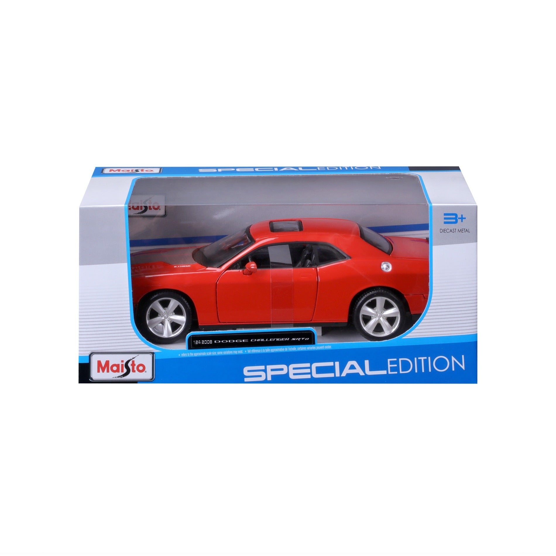 Bburago Maisto 2008 Dodge Challenger SRT8 1:24 Orange