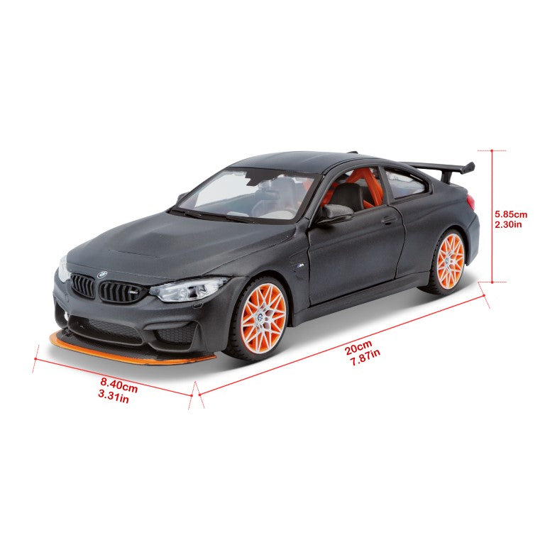 Bburago Maisto BMW M4 GTS Met Flat Grey 1:24