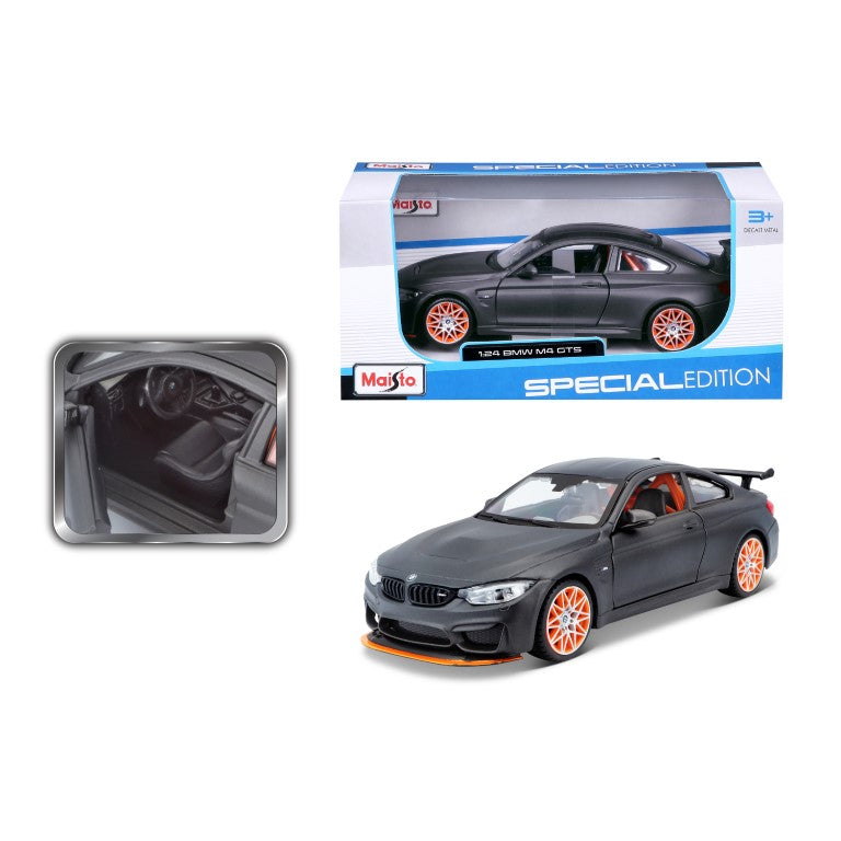 Bburago Maisto BMW M4 GTS Met Flat Grey 1:24