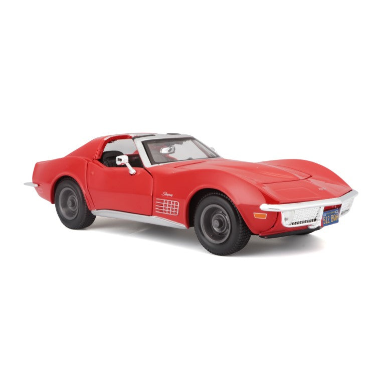 Bburago Maisto Chevrolet Corvette 1970 Red 1:24