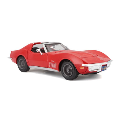 Bburago Maisto Chevrolet Corvette 1970 Red 1:24