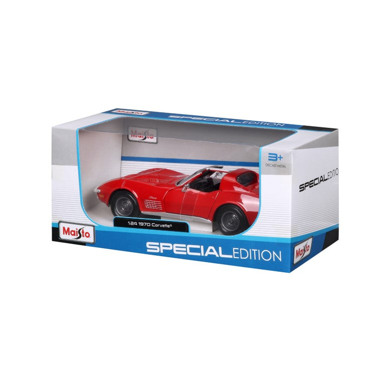 Bburago Maisto Chevrolet Corvette 1970 Red 1:24