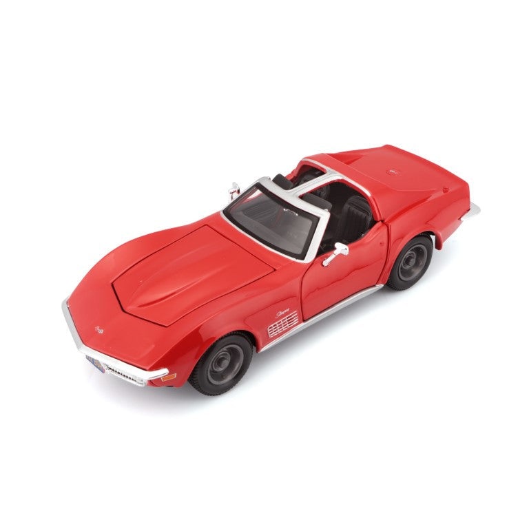 Bburago Maisto Chevrolet Corvette 1970 Red 1:24