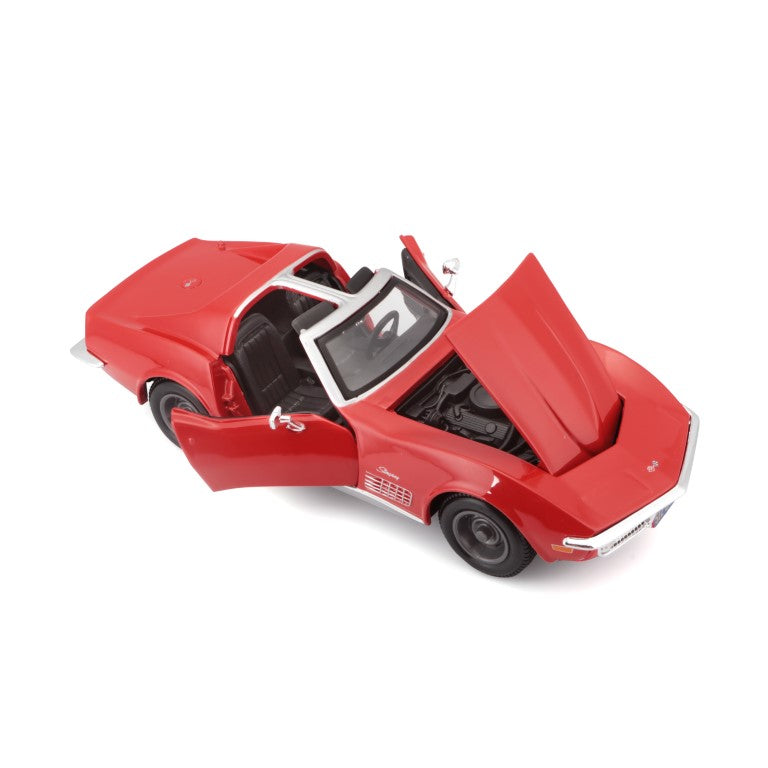 Bburago Maisto Chevrolet Corvette 1970 Red 1:24