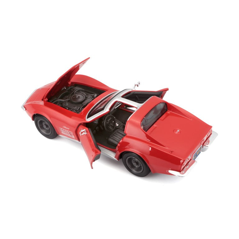 Bburago Maisto Chevrolet Corvette 1970 Red 1:24