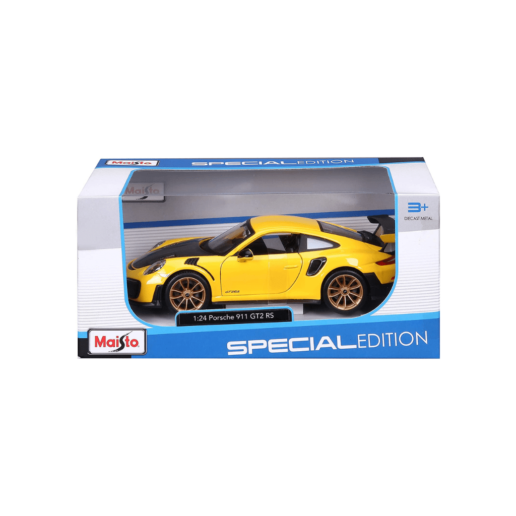 Bburago Maisto Porsche 911 GT2 RS Yellow 1:24