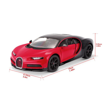 Bburago Maisto Bugatti Chiron Sport Red 1:24