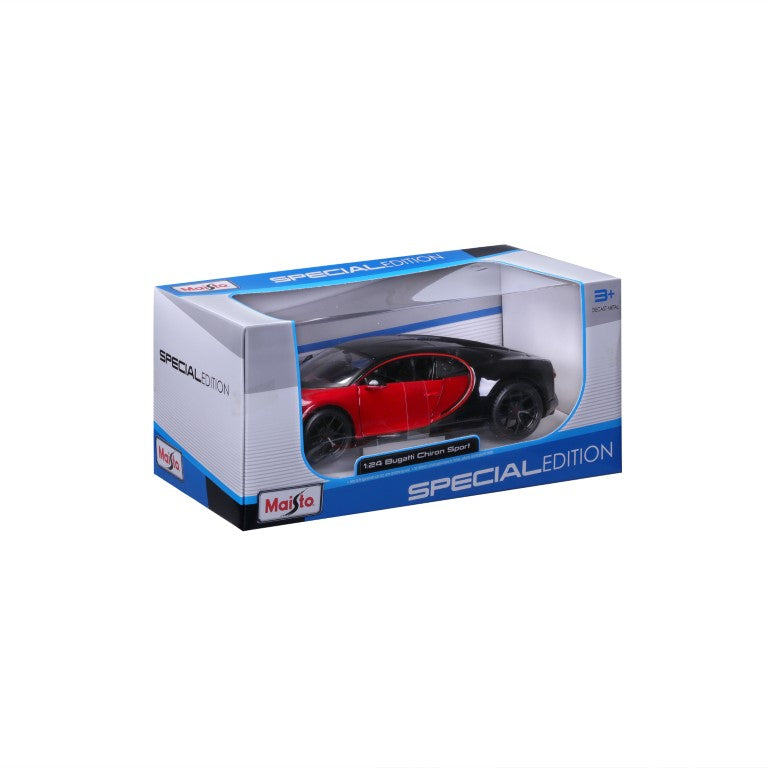 Bburago Maisto Bugatti Chiron Sport Red 1:24