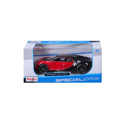 Bburago Maisto Bugatti Chiron Sport Red 1:24