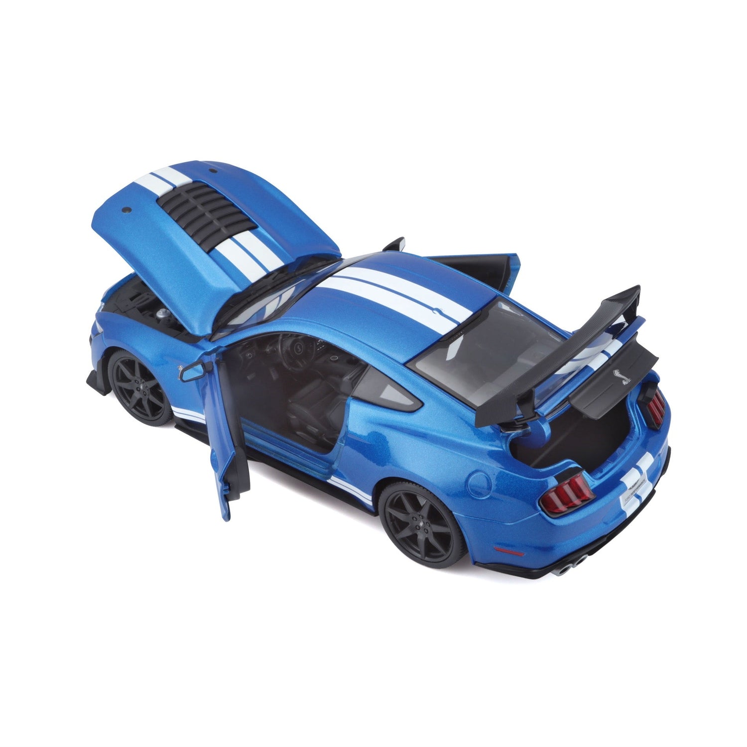 Bburago Maisto Ford Mustang Shelby GT500 2020 Azul Metálico 1:18