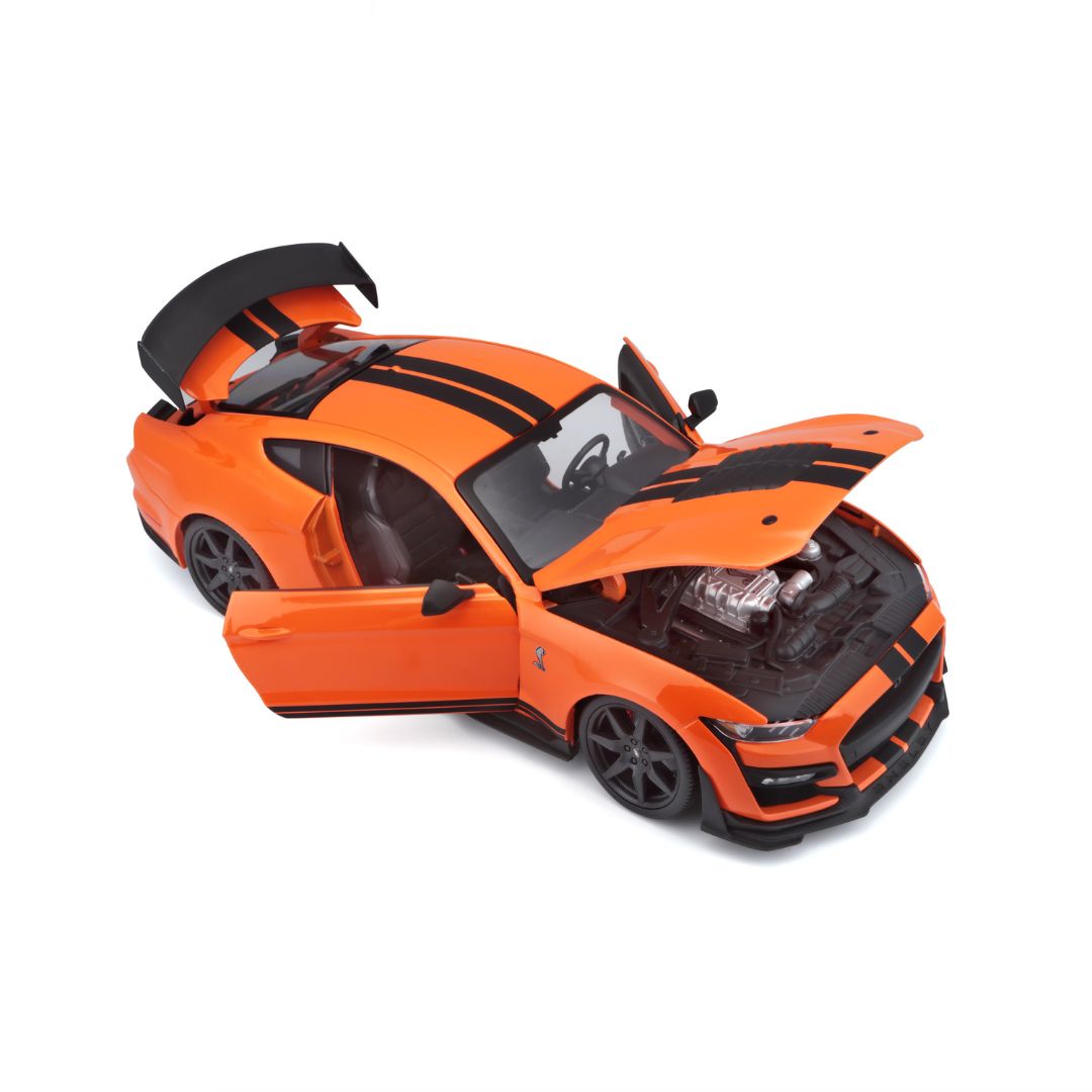 Bburago Maisto Ford Mustang Shelby GT500 2020 Oranssi 1:18