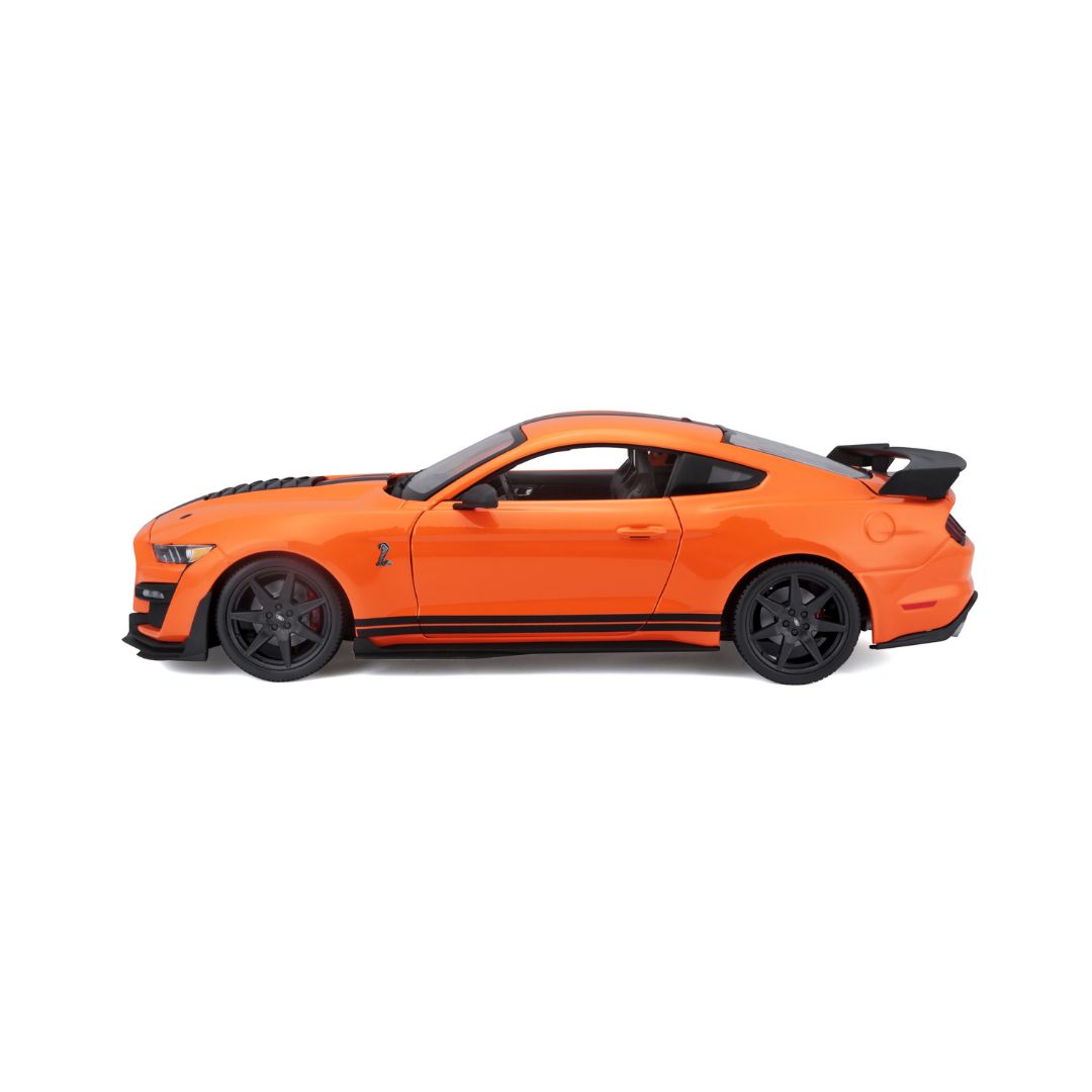 Ford Mustang Shelby GT500 2020 Orange 1:18 de Bburago Maisto