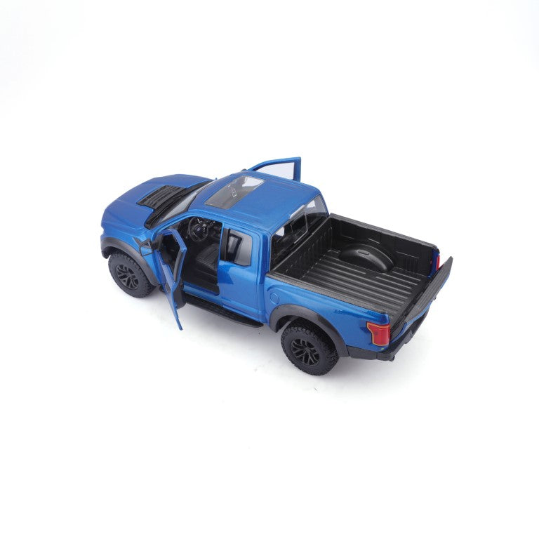 Bburago Maisto SE Trucks 2017 Ford F-150 Raptor Pick-Up Blue 1:24