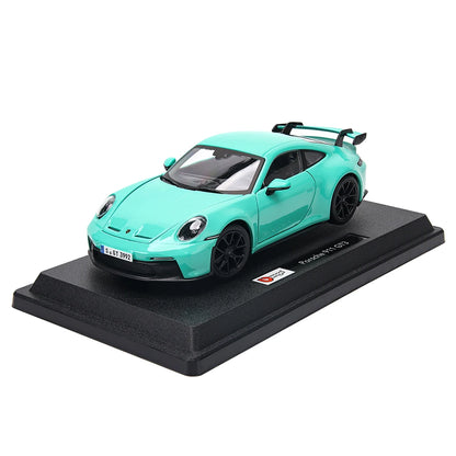 Bburago Porsche 911 GT3 1:24 Orange/Mint Green