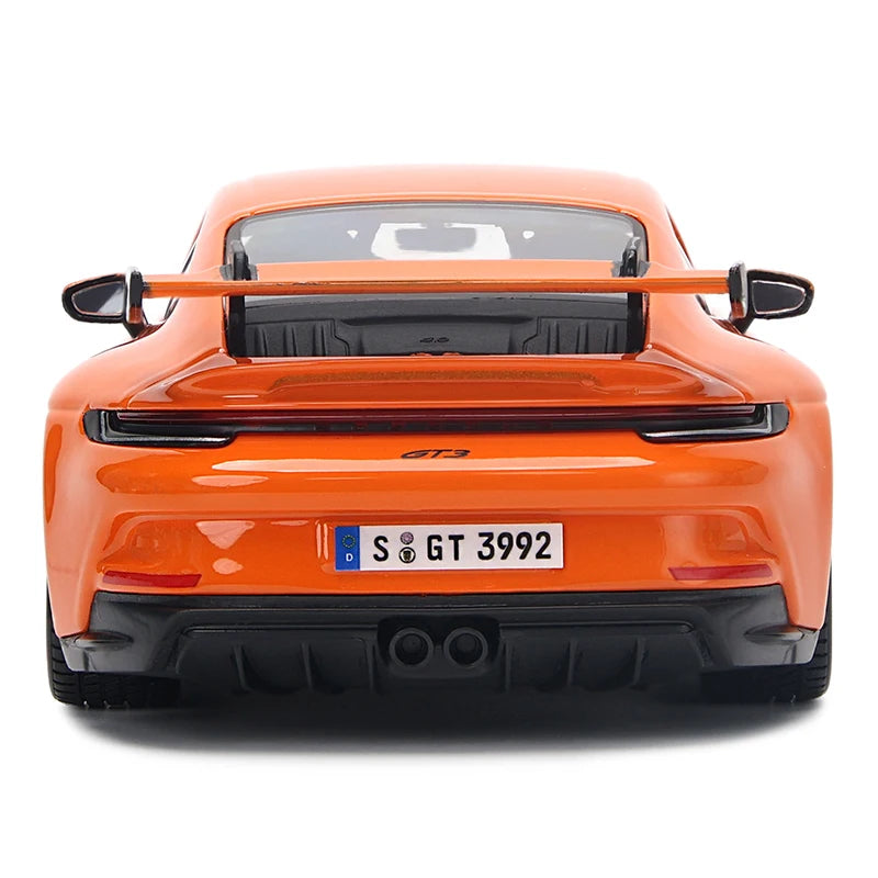 Bburago Porsche 911 GT3 1:24 Orange/Mint Green