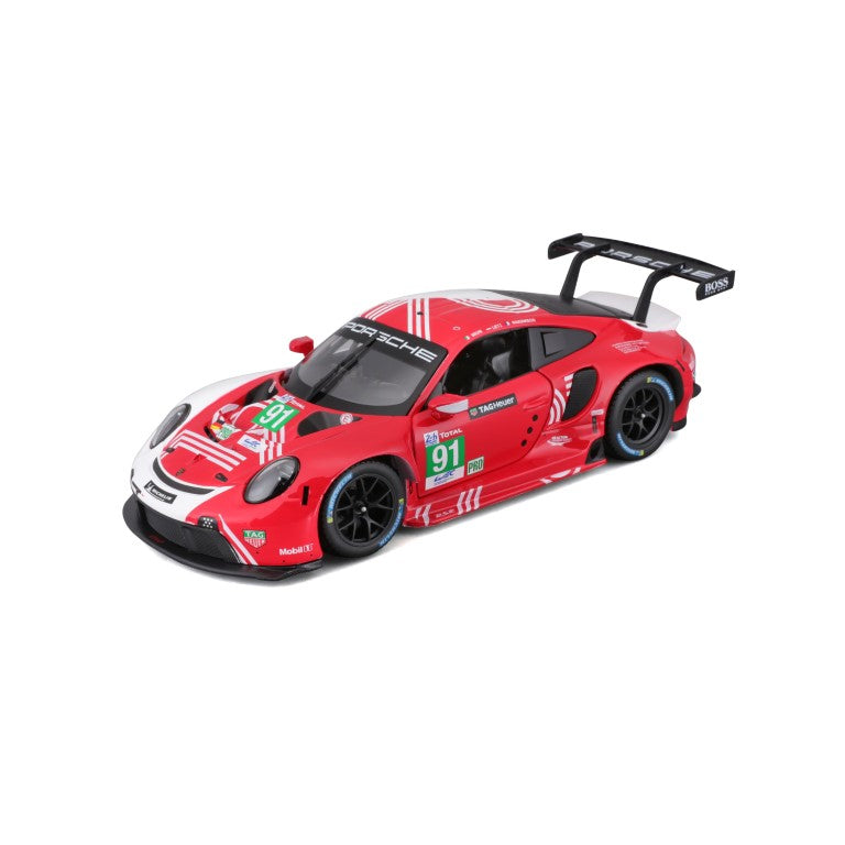 Bburago Porsche 911 RSR LM 2020 1:24 Red